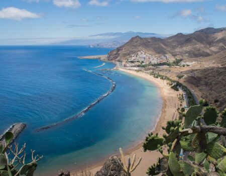 Tenerife island in the summer