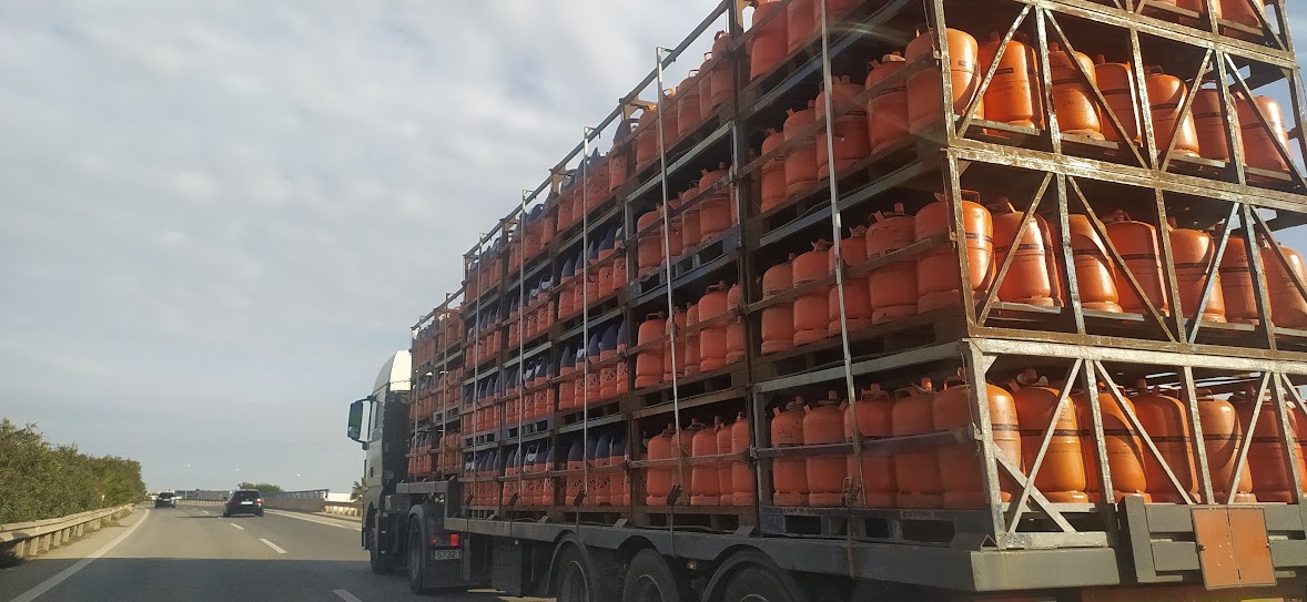 Butane gas