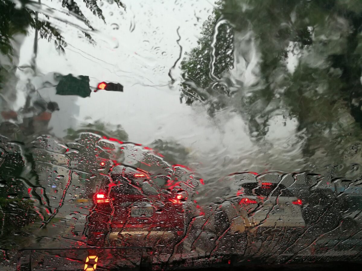 Heavy rain in Spain