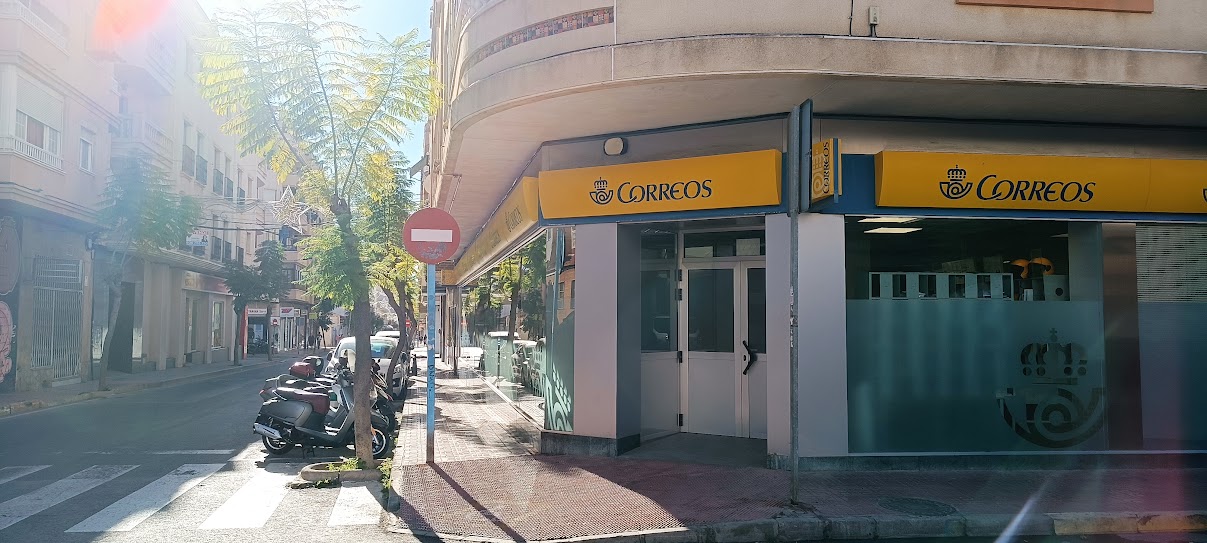 Post office in Spain