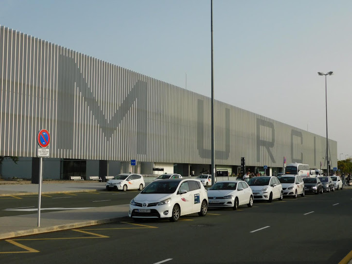 Murcia airport in COrvera