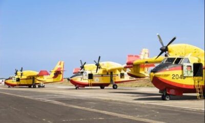 Fire fighting planes
