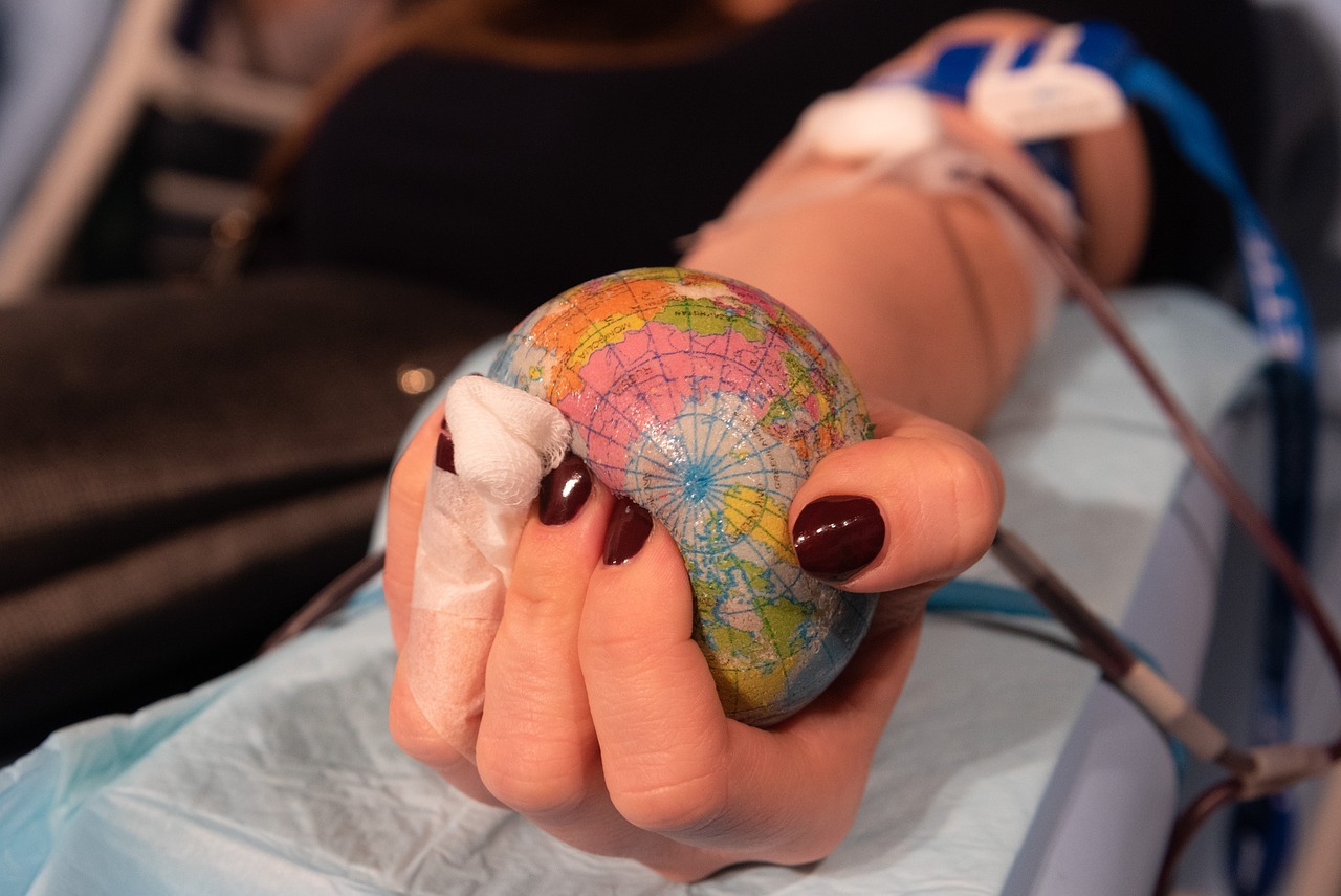 Most Brits are banned from giving blood in Spain