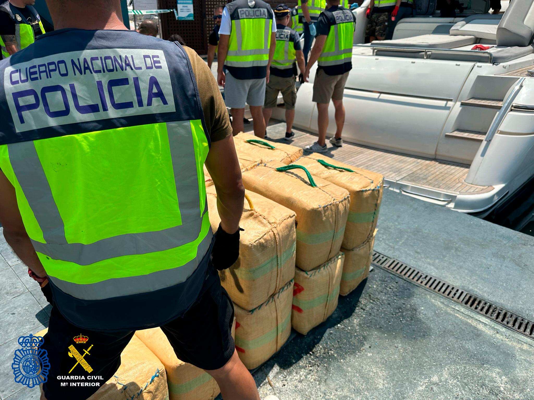 Drugs found in Santa Pola port