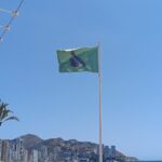 Warning flags on Spain's beaches
