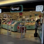 Normal shops in Spain