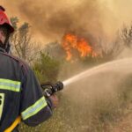 Forest fires in Spain