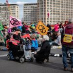 Extinction rebellion protest