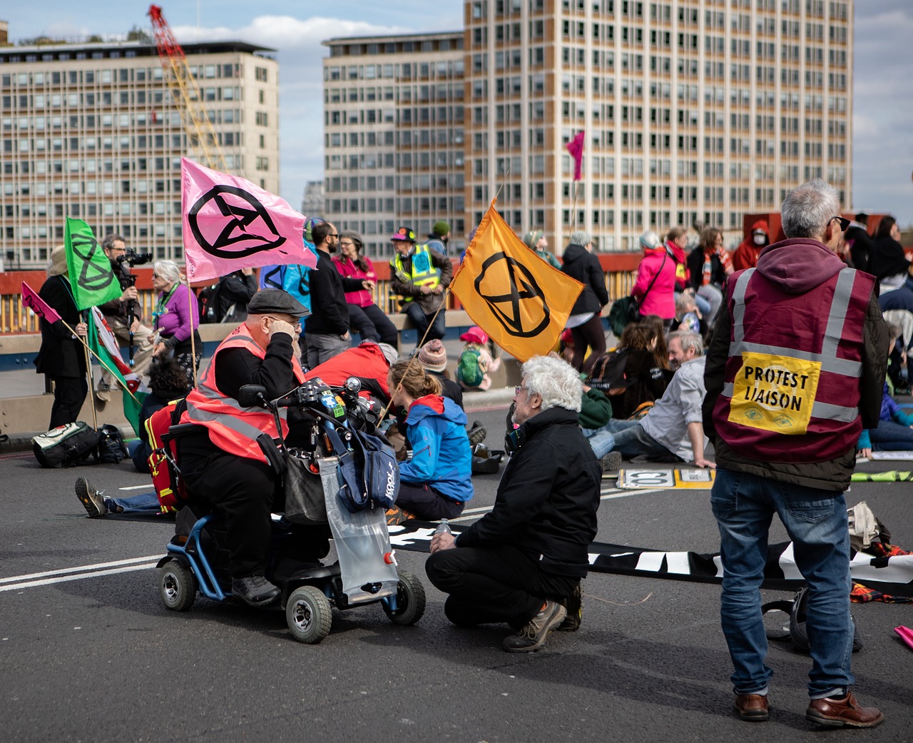 Extinction rebellion protest