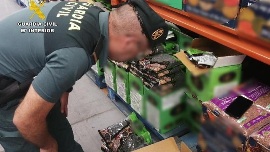 Seized food