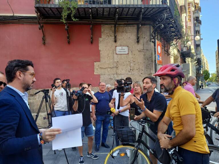 Elche bike lanes