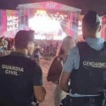 French police assist the Guardia Civil in Torrevieja drugs clampdown