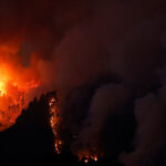 Forest fires in Spain