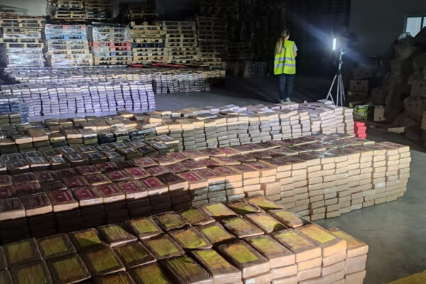 The largest consignment of cocaine seized in Spain was seized in the ...
