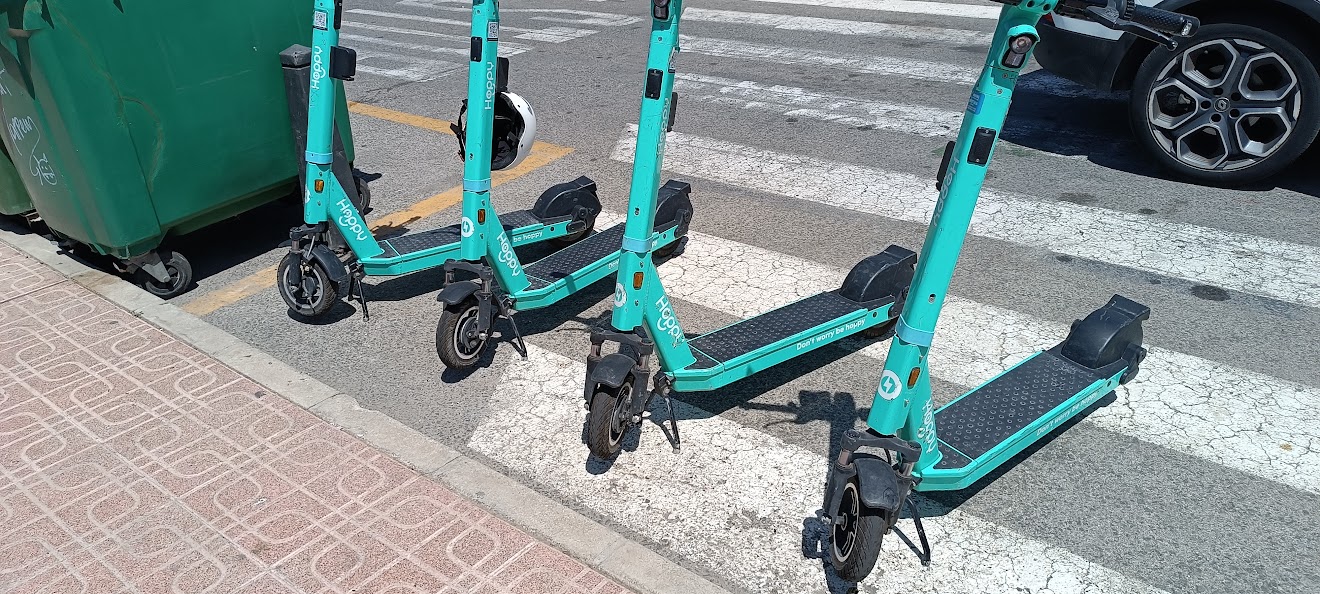 Scooters in Torrevieja