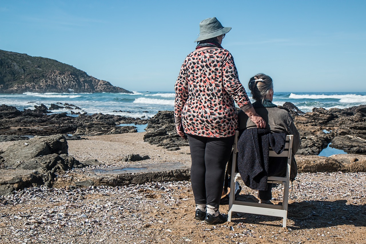 People on the beach