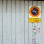 No parking sign