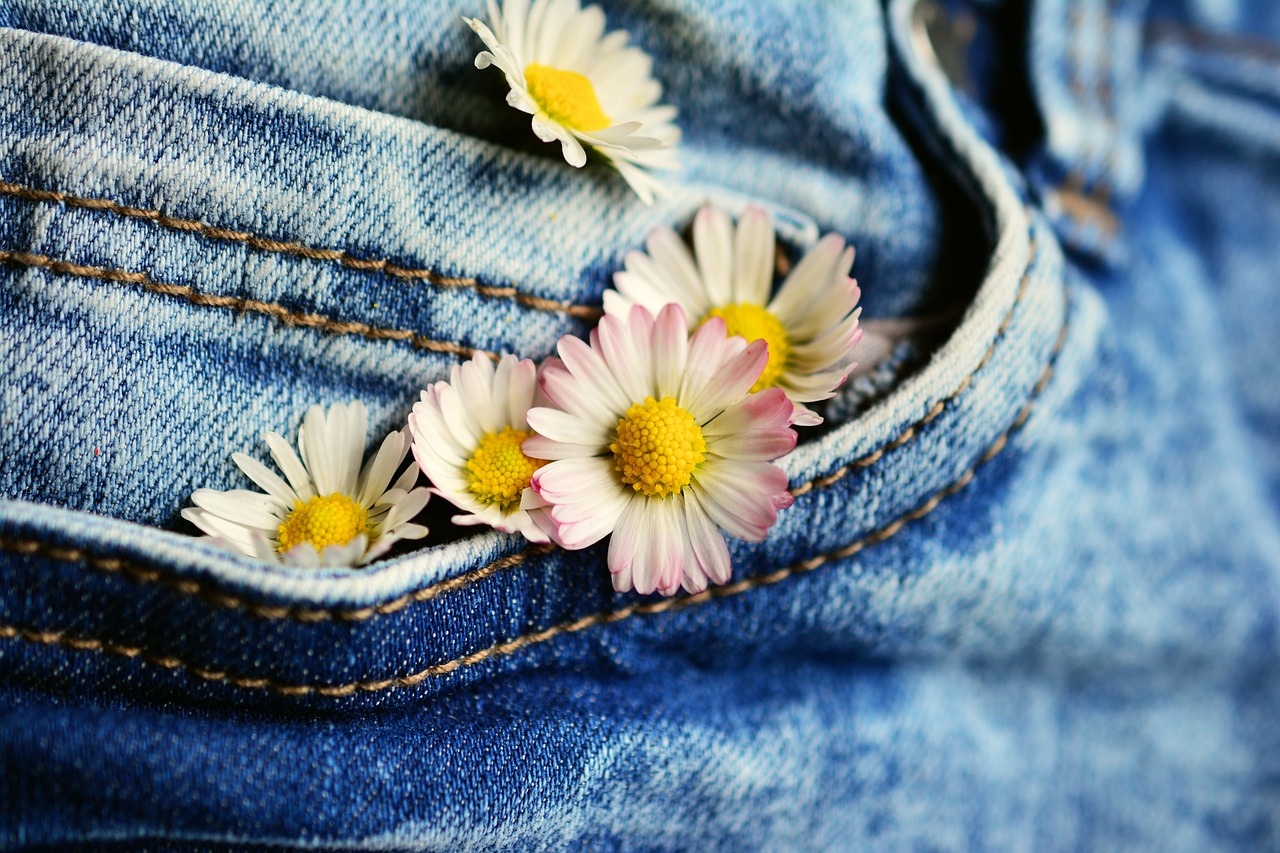 Flowers in the pocket