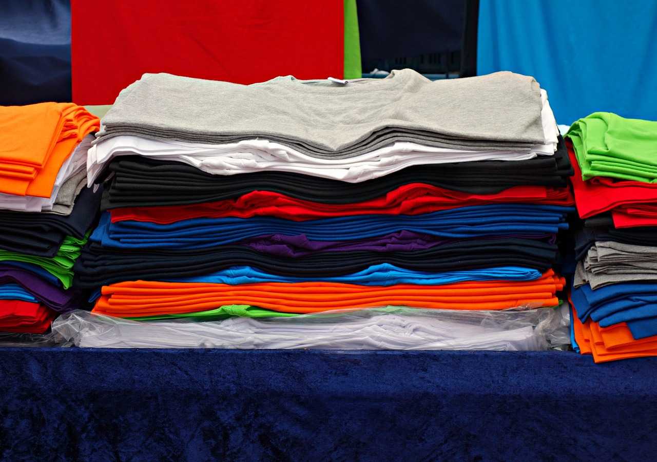 Drugs hidden in t-shirts