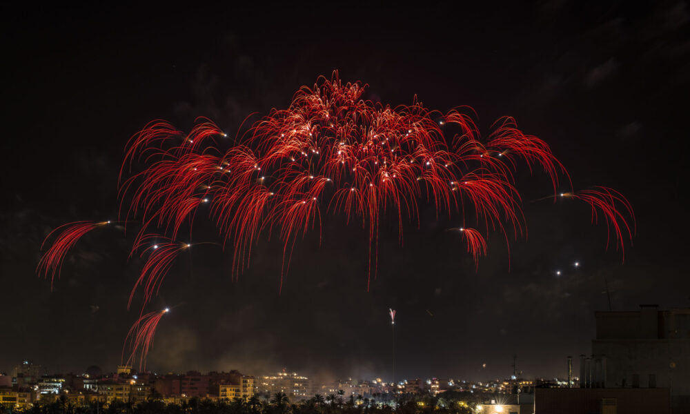 Fireworks in Elche